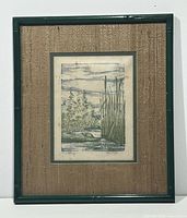 framed John Taylor limited edition print front view