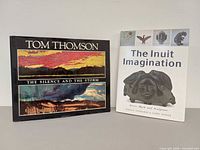 Front covers of both books showing titles and dust jackets