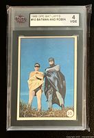 Front of graded card in slab showing KSA label and image