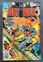 Front cover showing Batman vs Firebug artwork, DC logo, 40¢ price, December 1979