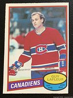 Front of Guy Lafleur OPC card #10