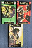 Front covers of all three Green Arrow: The Longbow Hunters issues