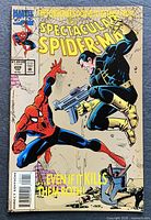 Front cover of Spectacular Spider-Man #209 showing title, artwork, and issue details