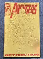 Front gold foil cover showing title and characters