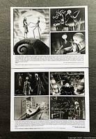 Both 8"x10" promotional photo sheets displayed side by side