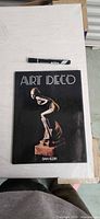 Front cover of Art Deco hardcover book