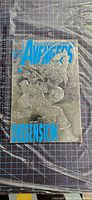 Front cover showing silver embossed foil design and title