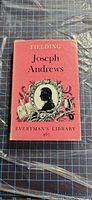 Front cover of Joseph Andrews hardcover with dust jacket visible
