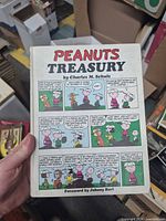 Front cover showing title, author and colour comic strips