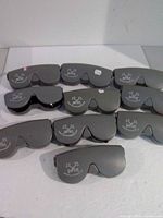 All 12 grey SunTuff hard cases arranged