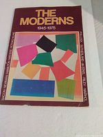 Front cover showing title and abstract design