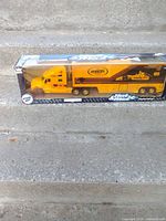 Boxed Pennzoil tractor trailer set full view