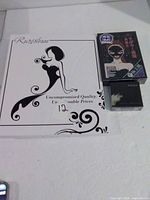 Ruzishun boxed nightie, SexyLook mask box, Zeesea powder box