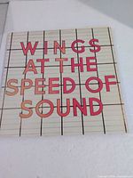 Front cover of Wings At The Speed Of Sound album