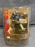 Front view of sealed Bo Jackson figure in blister pack