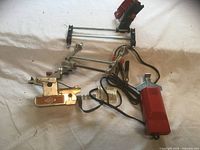 Full view of all three chainsaw sharpening tools