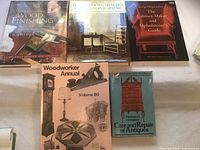 all five books front covers visible