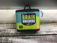 Front view of KEVA Brain Builders carrying case