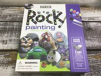 Front view of SpiceBox Kits for Kids Rock Painting box