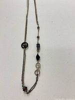 Full view necklace laid flat