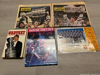 Overview of all five memorabilia items