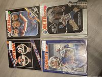 Four bagged Edmonton Oilers playoff programs