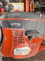 Front housing with K770 label and pull start