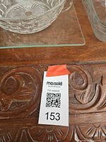 close view of front items including candy dish and leaf scoop