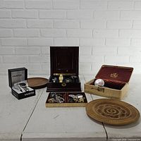 Group view of all items on tabletop