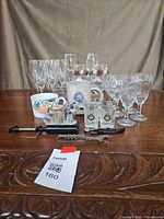 All items grouped on table for context and count