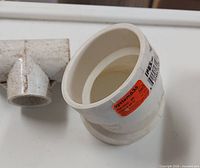 45° elbow with System 636 label and a tee fitting