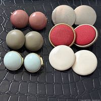 Front view of all six pairs showing colours and styles