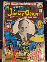 Front cover of Superman's Pal Jimmy Olsen #141 comic in plastic sleeve