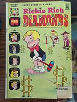 Front cover of Richie Rich Diamonds #8 comic in sleeve