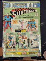 Front cover of Superman #272 comic sealed in plastic