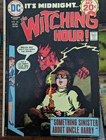 Front cover showing title, issue number, date and artwork