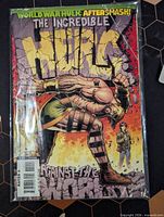 Front cover of The Incredible Herc #112 in plastic sleeve