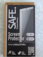 Front of PanzerGlass SAFE Screen Protector box for Galaxy S24 Ultra