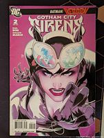 Front cover of Gotham City Sirens #2 comic book in sleeve
