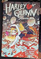 Front cover of Harley Quinn: No Good Deed hardcover graphic novel
