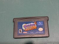 Front view of Spyro 2: Season of Flame GBA cartridge showing full label and code AGB-A2SE-USA