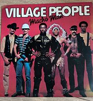 Front cover of Village People Macho Man LP jacket