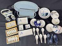 Full set laid out showing all components