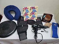 All items laid out together for overview