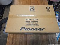 Closed Pioneer box showing model and item type