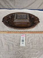 Tray and box together for scale next to ruler