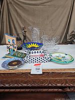 Group shot of all twelve items on table