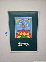 Full framed print front view