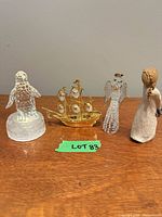 Group shot of all four figurines