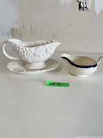 Both serving pieces side by side showing size comparison